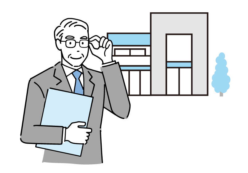 サイト案内イラスト：会社概要